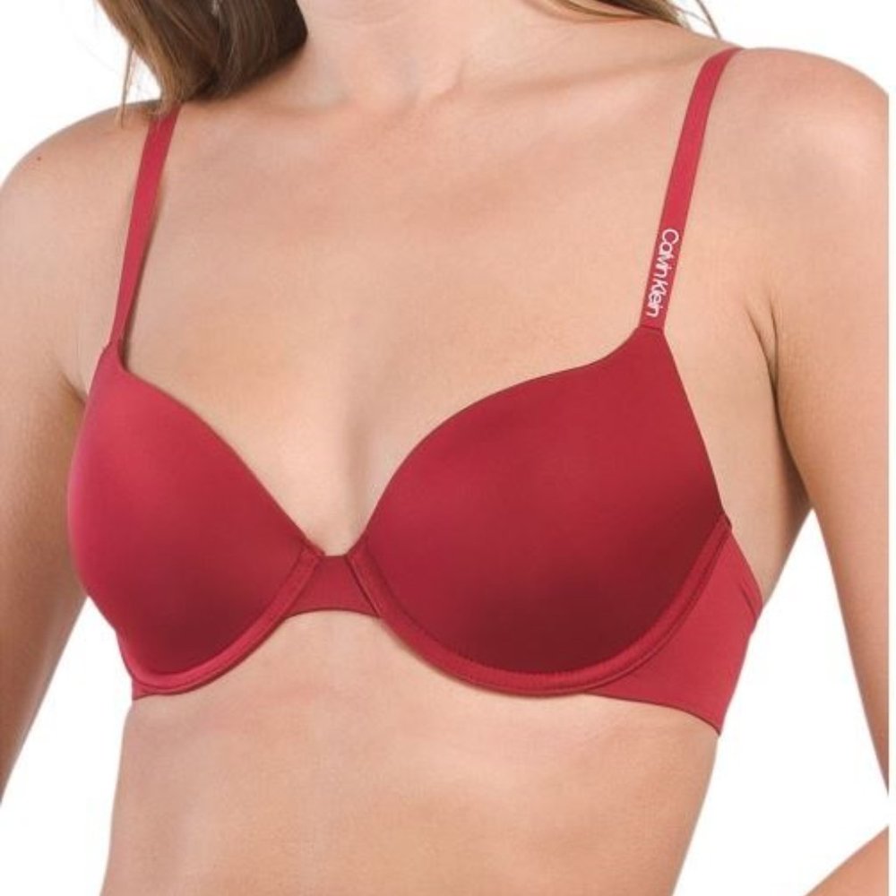 CALVIN KLEIN  Pure Micro Demi Underwire Bra